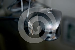 One optical mouse in black