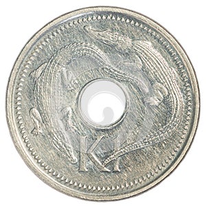 One Papua New Guinean Kina coin