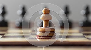 One pawn against many