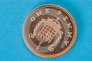 One penny coin