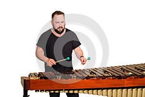 One percussion player