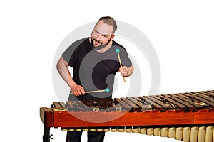 One percussion player