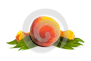 One perfect, ripe peache