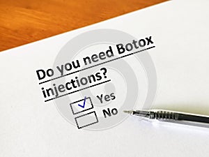 Questionnaire about dermatology