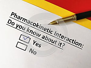 Questionnaire about health problems