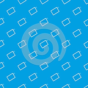 One phone pattern seamless blue