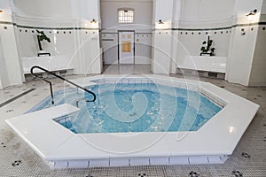 One of the pools in the Szechenyi