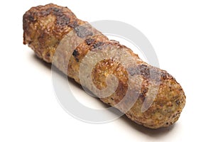 One pork sausage