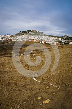 One of `Pueblos Blancos` Espera in Andalucia in Spain photo