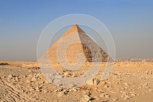 One Pyramid in Giza, Cairo