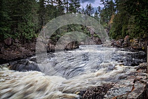 One of the Quebec rivers