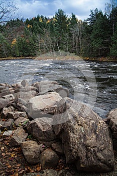 One of the Quebec rivers