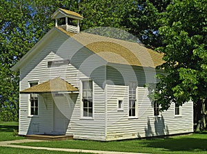 One-room schoolhouse photo