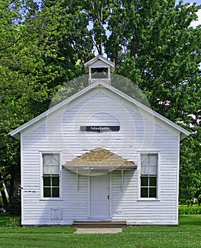 One-room schoolhouse photo