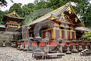 One of the Sanjiko sacred storehouses, Toshogu shrine, tochigi prefecture, Japan