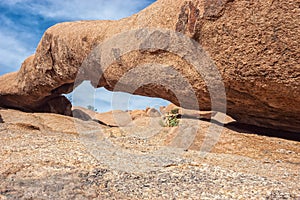 One of several natural rock arches at the greater Spitzkoppe