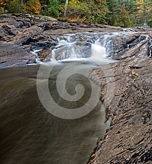 Wilson`s Falls In Bracebridge, Ontario, Canada photo