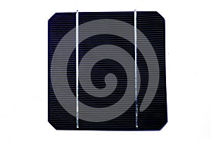 One single blue solar cell