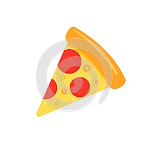 One slice pizza icon