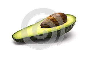 One sliced avocado