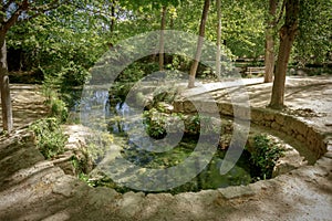 One of the springs of the Fuentes del Marques in Caravaca de la Cruz, Region of Murcia photo