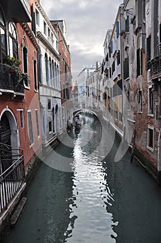 One of the streets of Venice.