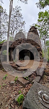 One thousand year old temple in the core area of Satpura Tiger Reserve