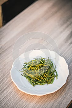 One of the three largest non-alcoholic beverages in the world for Chinese green tea