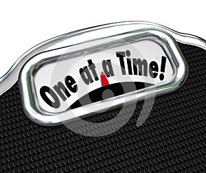One at a Time Words Scale Overweight Fat Obesity Scolding photo