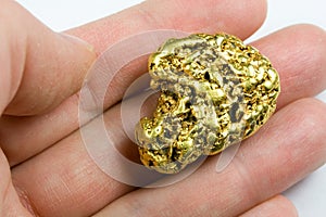 One Troy Ounce California Gold Nugget photo