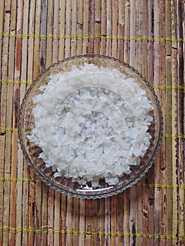 One type of real table salt that is often used by housewives as a spice in cooking such as vegetables