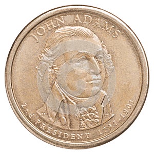 One US dollar coin