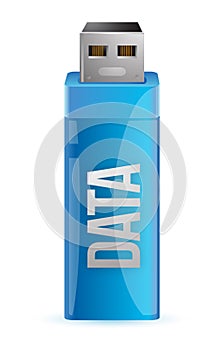 One usb key that contains data