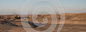 View of Desert Landscape Moon landscape Namibia
