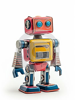 One Vintage Toy Robot