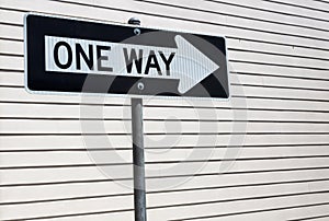 One Way Sign