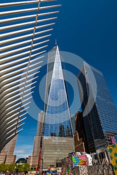One World Trade Center in Manhattan in New York City