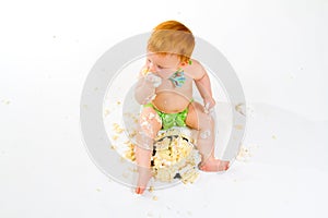 One Year Old Cake Smash