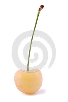 One yellow cherrie