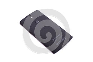 OnePlus One Smartphone Back side Isolated on White Background