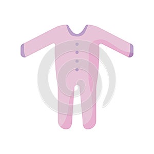 Onesie baby clothes flat style icon