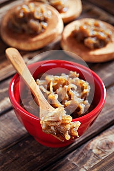 Onion confit