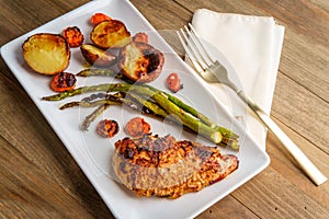 Onion Crusted Baked Chicken