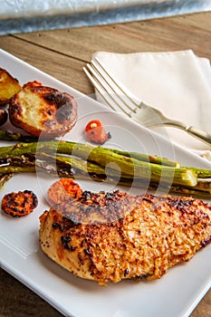 Onion Crusted Baked Chicken