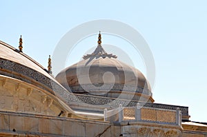 Onion dome UNESCO World Heritage site Amber Fort Jaipur India