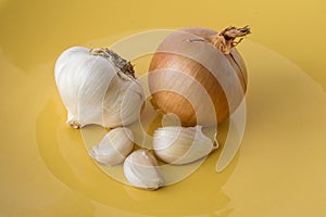 Onion and garlic