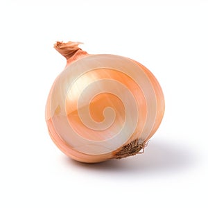 Onion On White Background Stock Photo