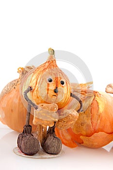 Onions with funny doll
