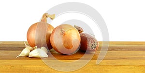 Onions, shallots & garlic