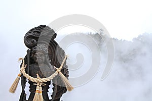 Oniyama jigoku hell in Beppu, Oita